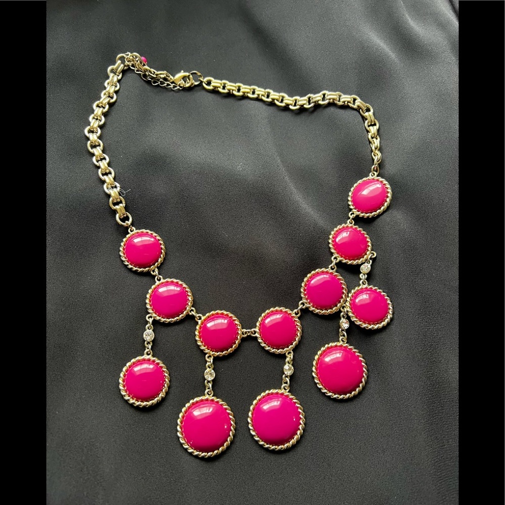 Pink gold necklace